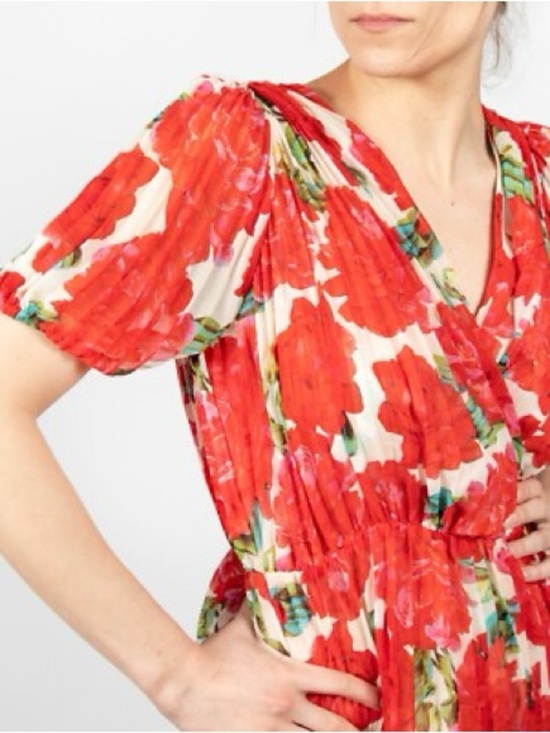 The Kooples Dresses & Skirts - The Kooples Summer Peonies Red Dress  Small